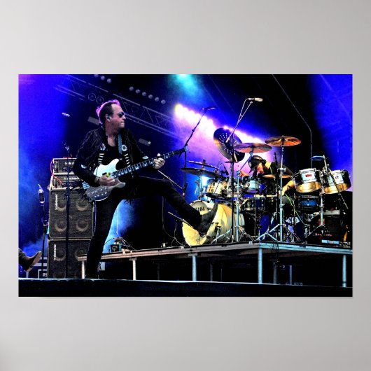 キングレベル42をコンサートでマーク ポスター (正面)