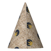 キングワイルドthing金ゴールドクラウンバーラップ誕生日パーティー パーティーハット (裏面)