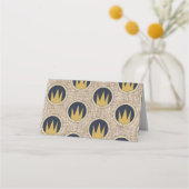 キングワイルドthing金ゴールドクラウンバーラップ誕生日パーティー プレイスカード (裏面)