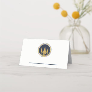 キングワイルドthing金ゴールドクラウンバーラップ誕生日パーティー プレイスカード