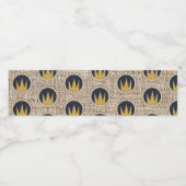 キングワイルドthing金ゴールドクラウンバーラップ誕生日パーティー ペットボトルラベル (シングルラベル)