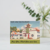 キングワレストランNew York ポストカード (スタンド正面)