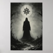 キング幽霊の前に呪われた悪魔のシンボル ポスター (正面)