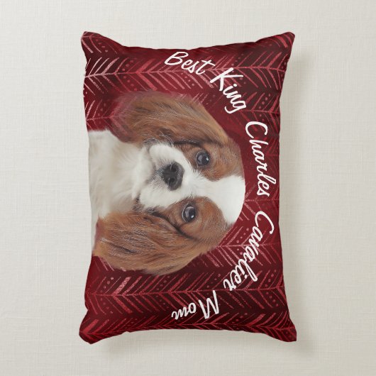 キング最高のチャールズカヴァリエママアクセントピロー アクセントクッション (正面(垂直))