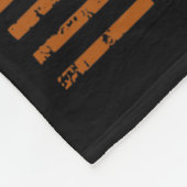 キング殺人は間違ったおもしろいハロウィン フリースブランケット (角)