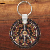 キング王室のピース キーホルダー (正面)