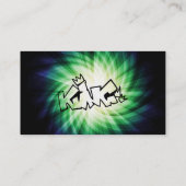 キング白熱［赤熱］光を放つグラフィティ 名刺 (裏面)