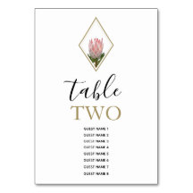 キング素朴プロテア結婚のゲスト名