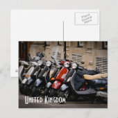キング統一されたダムバイクはがき ポストカード (正面/裏面)