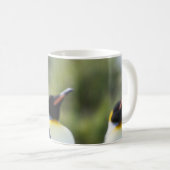 キング誇りを持ったペンギン写真 コーヒーマグカップ (正面右)