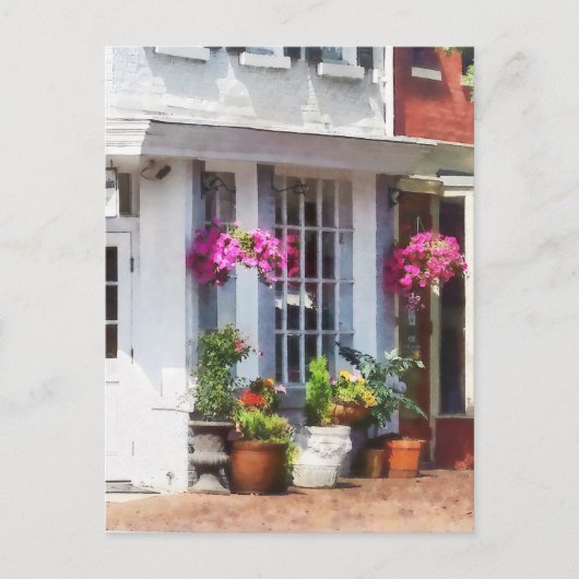 キング通りとSアルフレッドアレクサンドリアVAのコーナー ポストカード (正面)