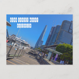 キング通りワーフinシドニー・オーストラリア ポストカード