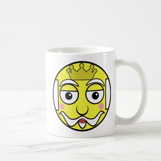 キング顔コーヒーマグ コーヒーマグカップ (右)