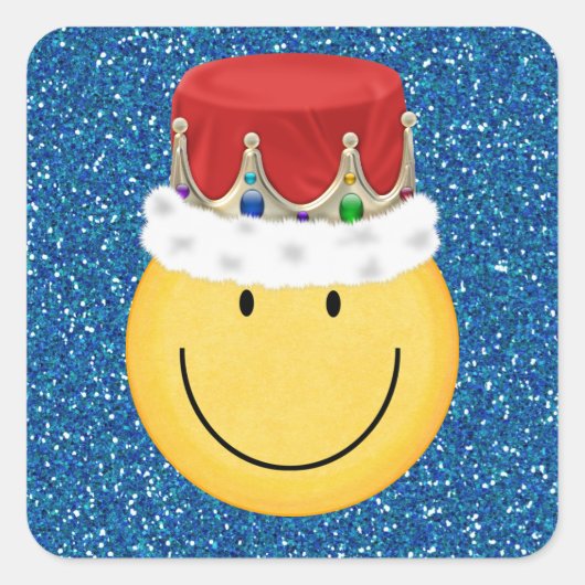 キング顔ステッカー – SRF スクエアシール (正面)