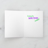 キング食べケーキマルディグラスクラウン カード (内部)