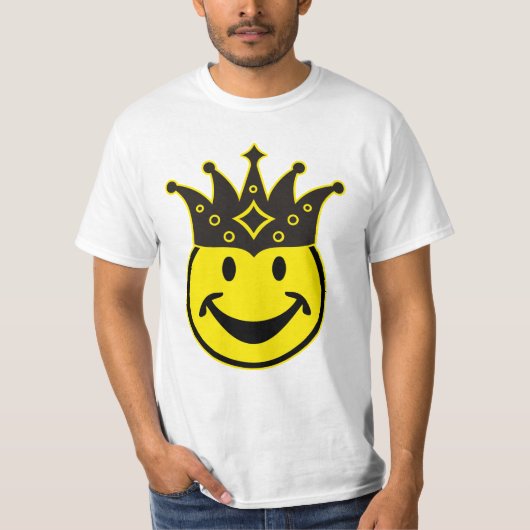 キング黄色+あなたのバック。&アイディア Tシャツ (正面)
