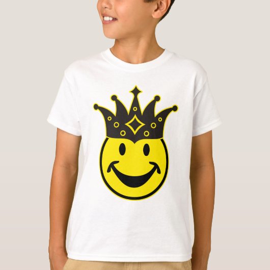 キング黄色+あなたのバック。&アイディア Tシャツ (正面)