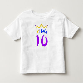 キング10 トドラーTシャツ
