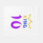 キング10 フリースブランケット (正面(横))