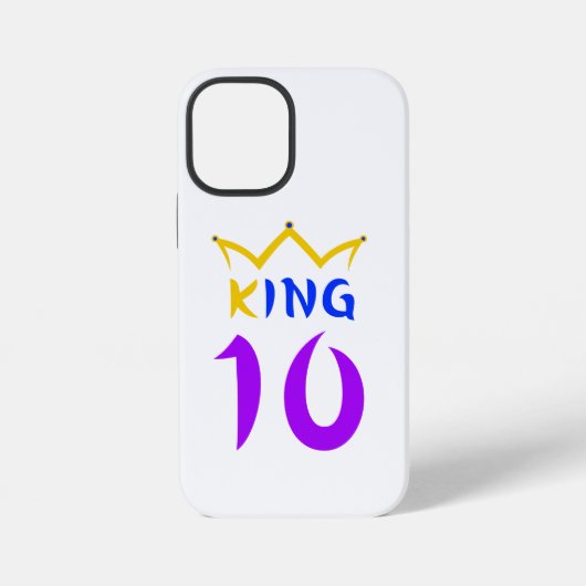 キング10 iPhoneケース (裏面)