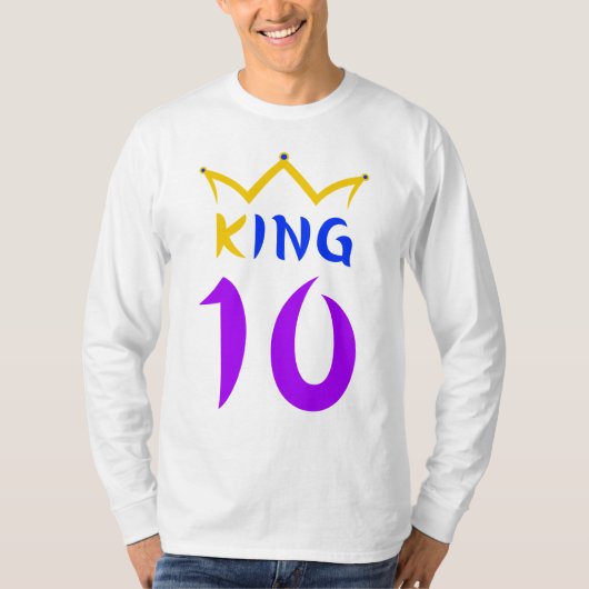 キング10 Tシャツ (正面)
