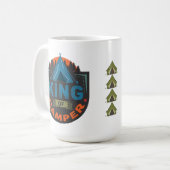 キング・オブ・キャンプ コーヒーマグカップ (正面左)