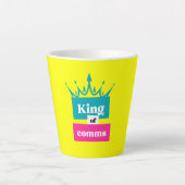 キング・オブ・コムスラテ・マグ カフェラテマグ (正面)