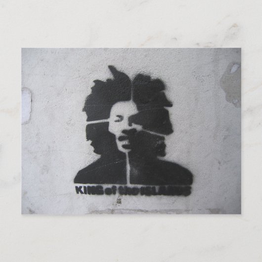 キング・オブ・ザ・アイランズ落書き葉書 ポストカード (正面)