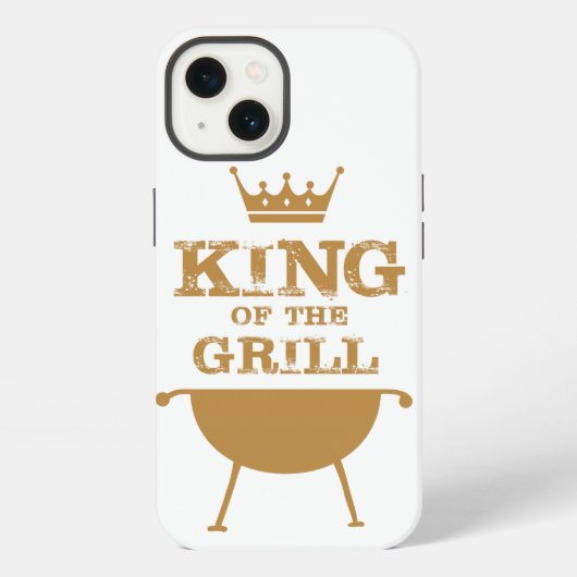 キング・オブ・ザ・グリル ゴールド iPhoneケース (裏面)