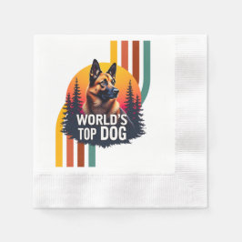 キング・オブ・ザ・ドッグス 縁ありカクテルナプキン