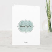 キング・オブ・ザ・ハウス父の日のカード カード (裏面)