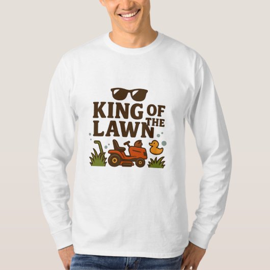 キング・オブ・ザ・ローン – ダッド・エディション Tシャツ (正面)
