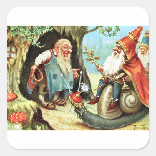 キング・オブ・ザ・格言 スクエアシール (正面)