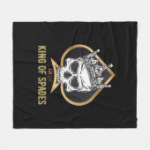 キング・オブ・スペード フリースブランケット (正面(横))