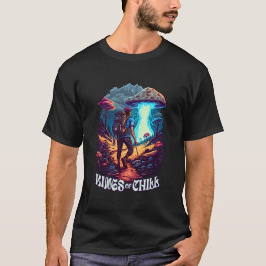 キング・オブ・チル・バックパッカー Tシャツ (正面)
