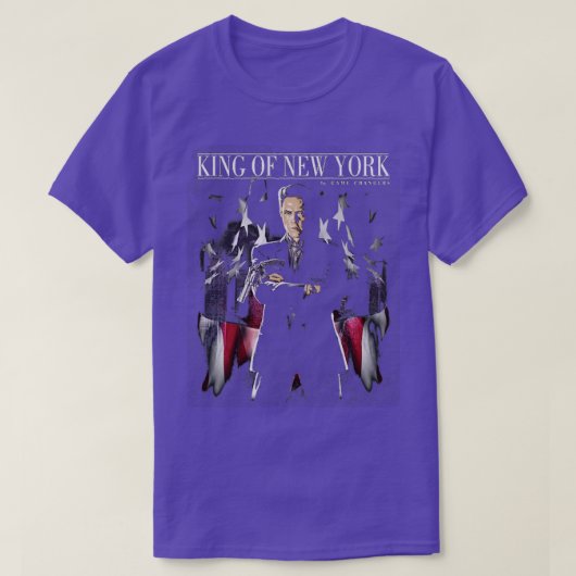 キング・オブ・ニューヨーク Tシャツ (デザイン正面)