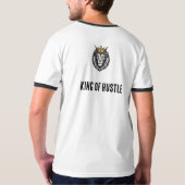 キング・オブ・ハッスル - ライオンクラウンTシャツ Tシャツ (裏面フル)