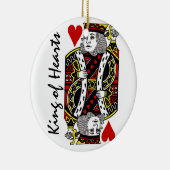 キング・オブ・ハートオーナメント セラミックオーナメント (右)