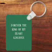 キング・オブ・ハート遊名前をカスタムするズ・カード キーホルダー (裏面)