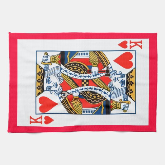 キング・オブ・ハート キッチンタオル (横)