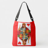 キング・オブ・ハート・クイーン・オブ・ハート クロスボディバッグ (正面)