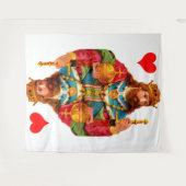 キング・オブ・ハート タペストリー (正面(横))