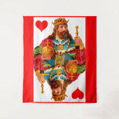 キング・オブ・ハート タペストリー (正面)