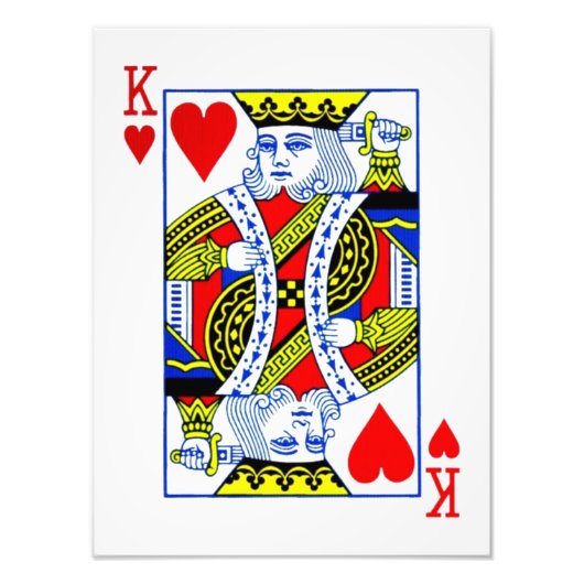 キング・オブ・ハート フォトプリント            (正面)