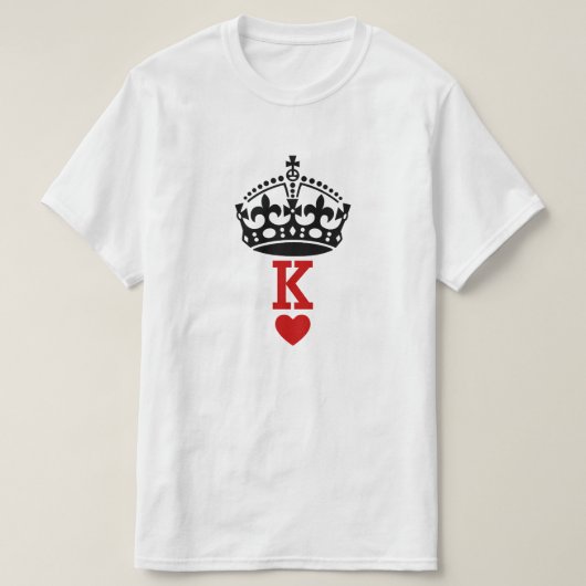 キング・オブ・ハート Tシャツ (デザイン正面)
