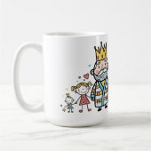 キング・オブ・パパ父の日 コーヒーマグカップ (左)