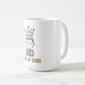 キング・オブ・パパ父の日 コーヒーマグカップ (正面右)