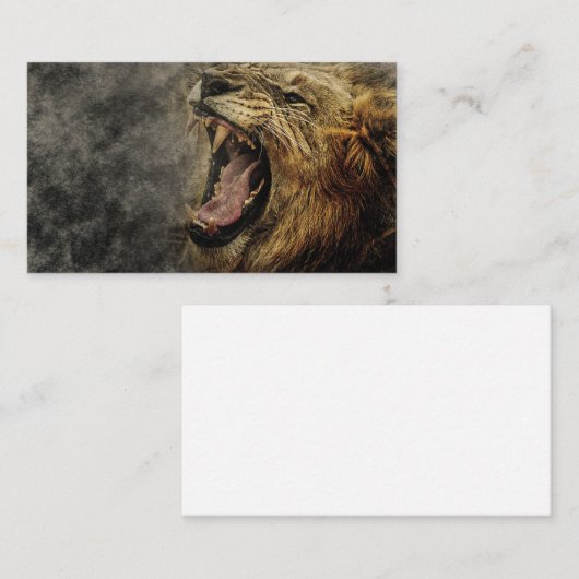 キング・オブ・ビースト 名刺 (正面/裏面)