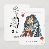 キング・オブ・マイ・ハート - バシールのヘンナ・デイ・招待状 招待状 (正面/裏面)