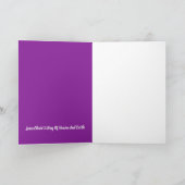 キング・オブ・天国・アース・グリーティング・カード カード (内部)